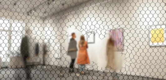 Art gallery image showing overcoming exclusivity